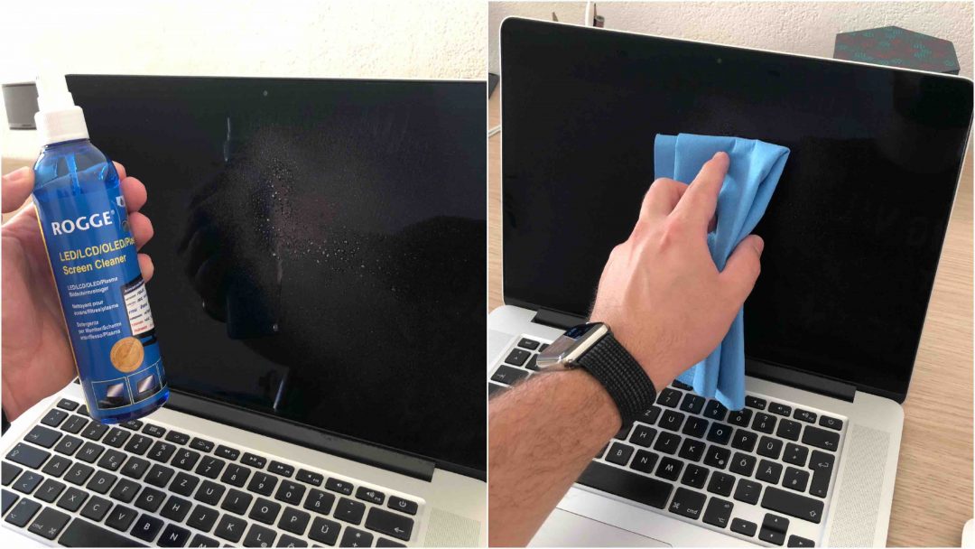 Flecken und Schlieren ade Displays optimal reinigen