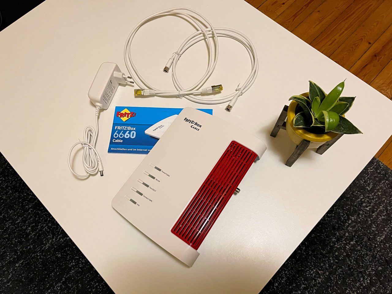 FRITZ!Box Cable 6660 von AVM über den Kabelanschluss