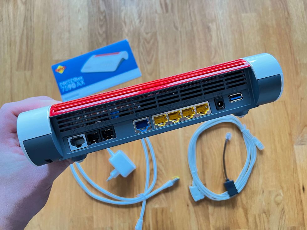 Fritz!Box 7590 AX von AVM WiFi 6 out of the Box