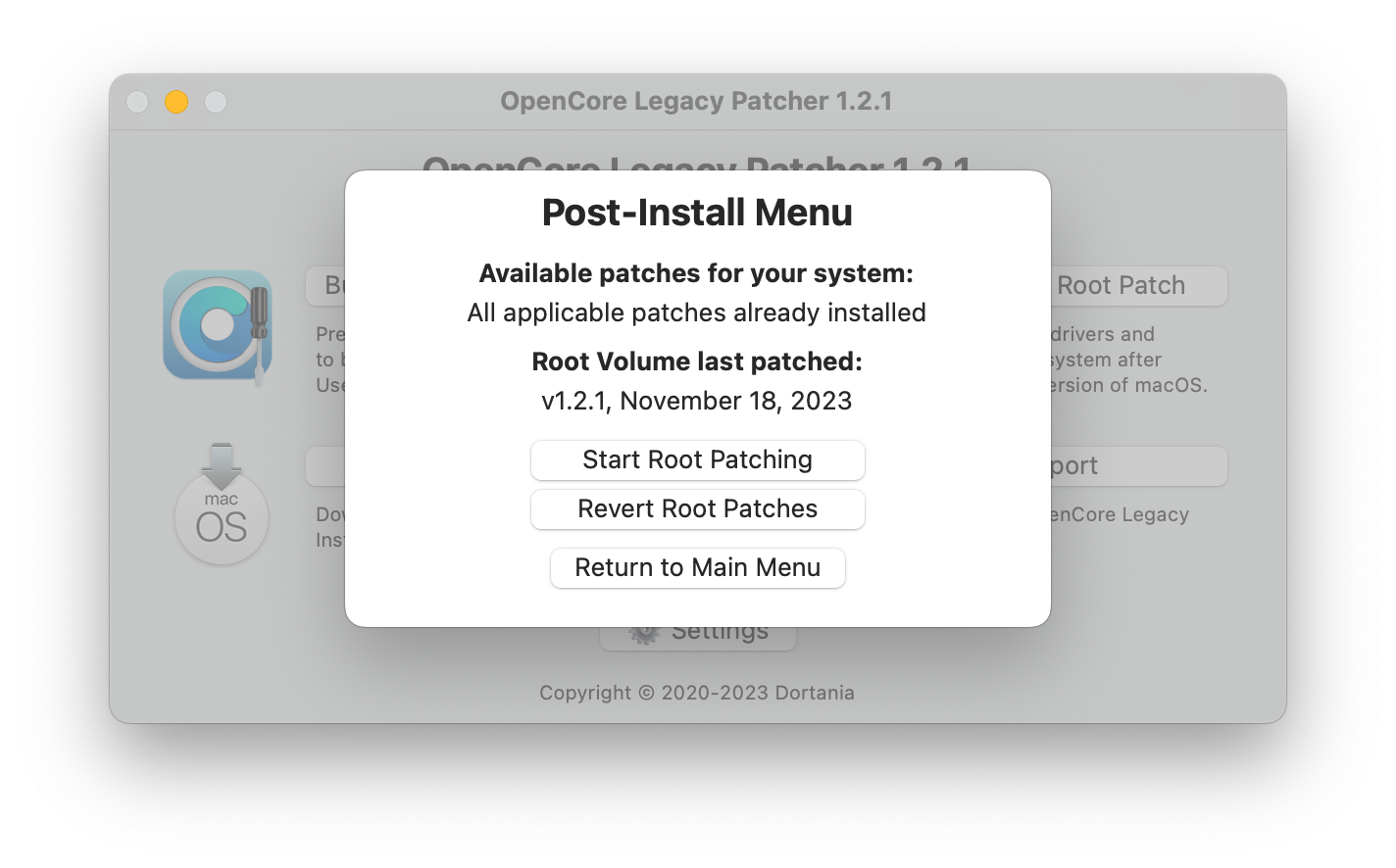 OpenCore-Legacy-Patcher-macOS-Sonoma-auf-alten-Mac-Modellen-installieren5 OpenCore Legacy Patcher - macOS Sonoma auf alten Mac-Modellen installieren