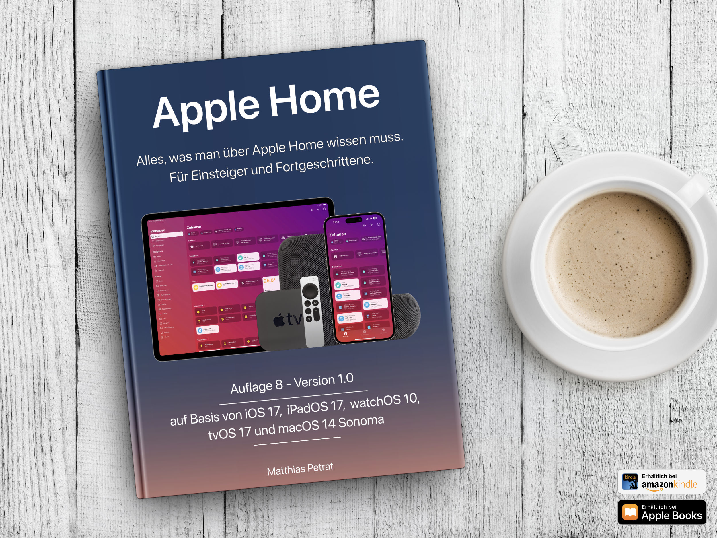 Apple-Home-Fachbuch-2023-Buchcover-Artikel Anleitung: Thread-Netzwerk im Apple Home stabilisieren/verbessern