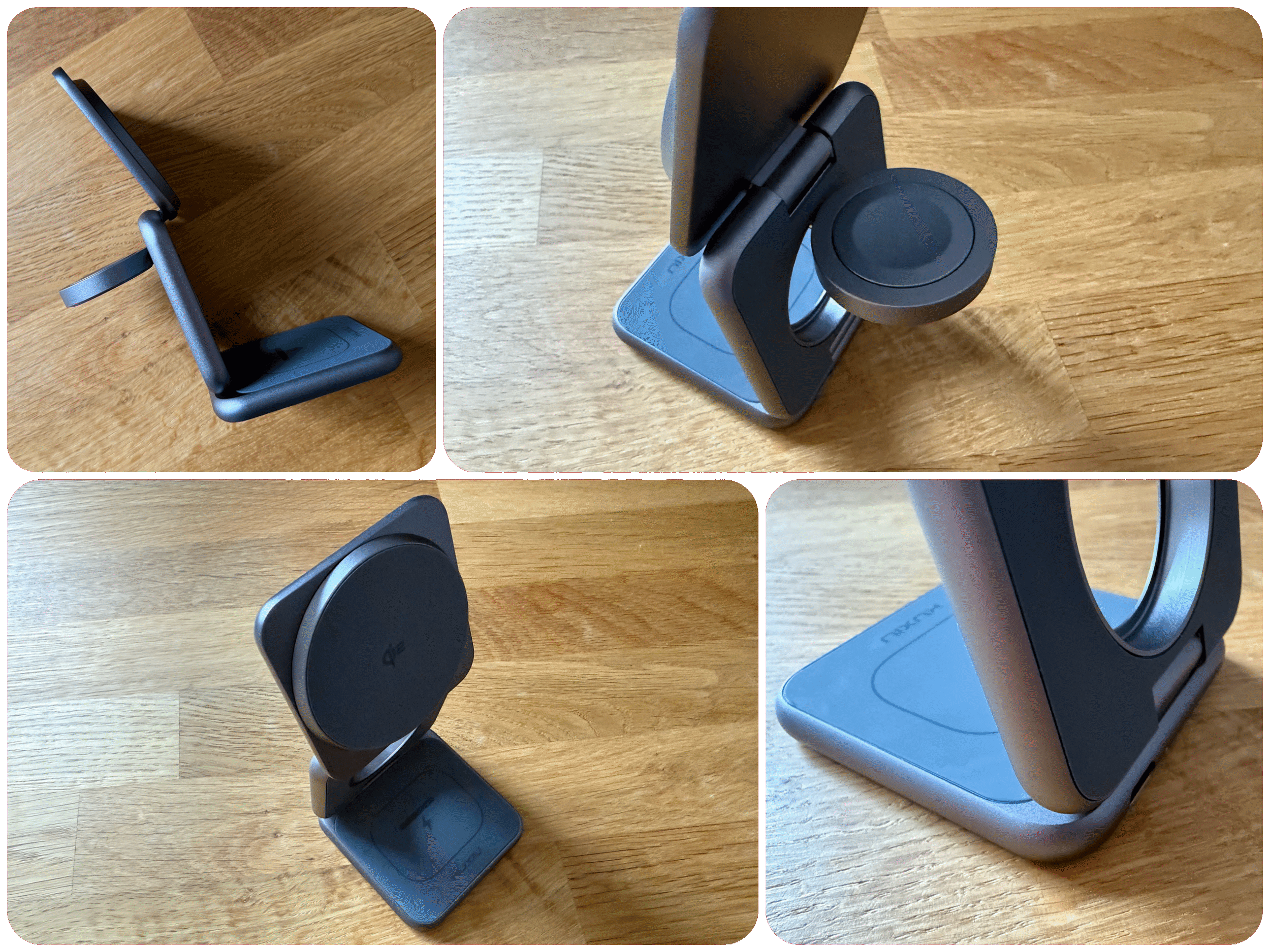 X40 3-in-1-Ladestation mit Qi2 von KUXIU - iPhone, Apple Watch und AirPods zeitgleich aufladen