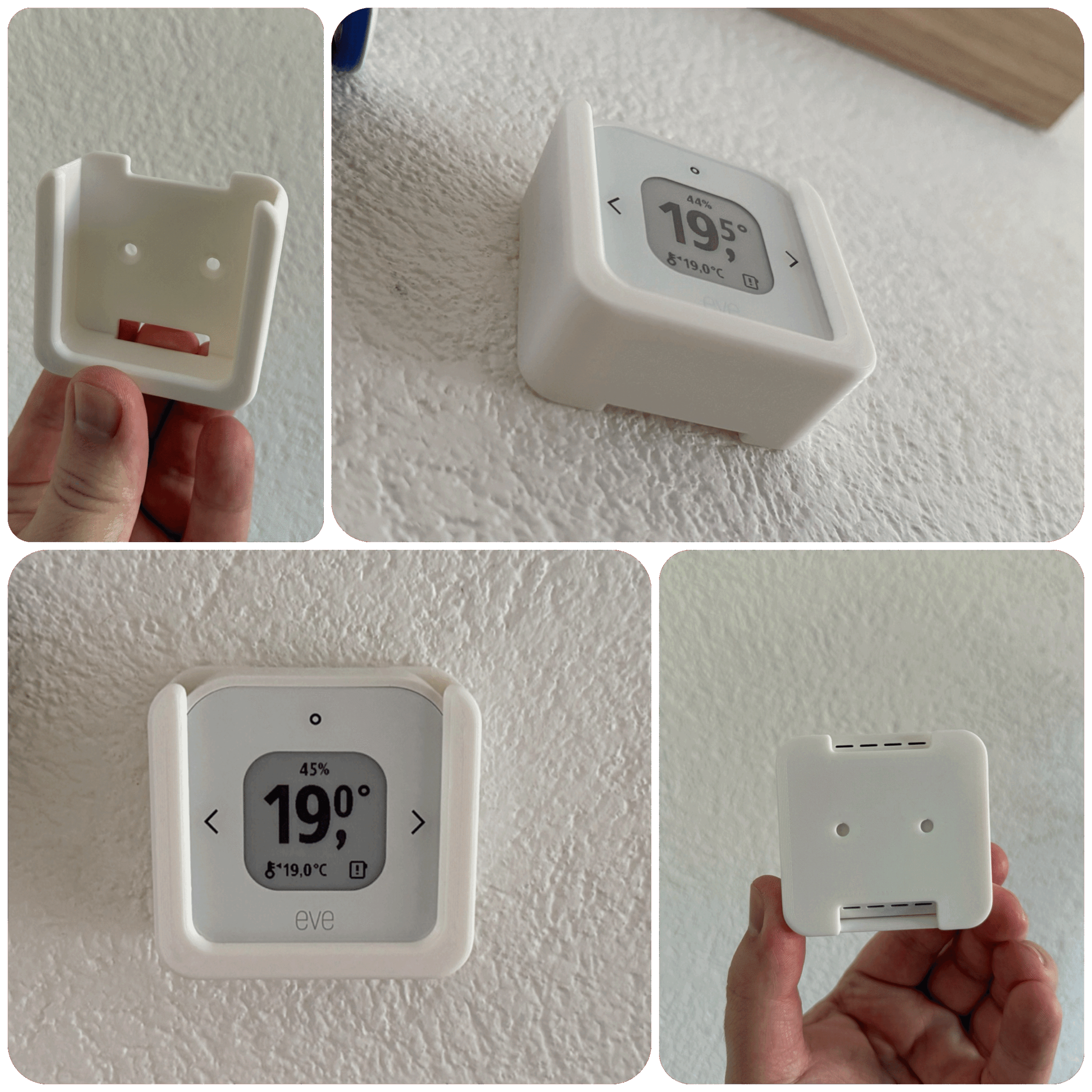 Alltagsprobleme mit 3D-Druck lösen: Wandhalterung für Eve Thermo Control