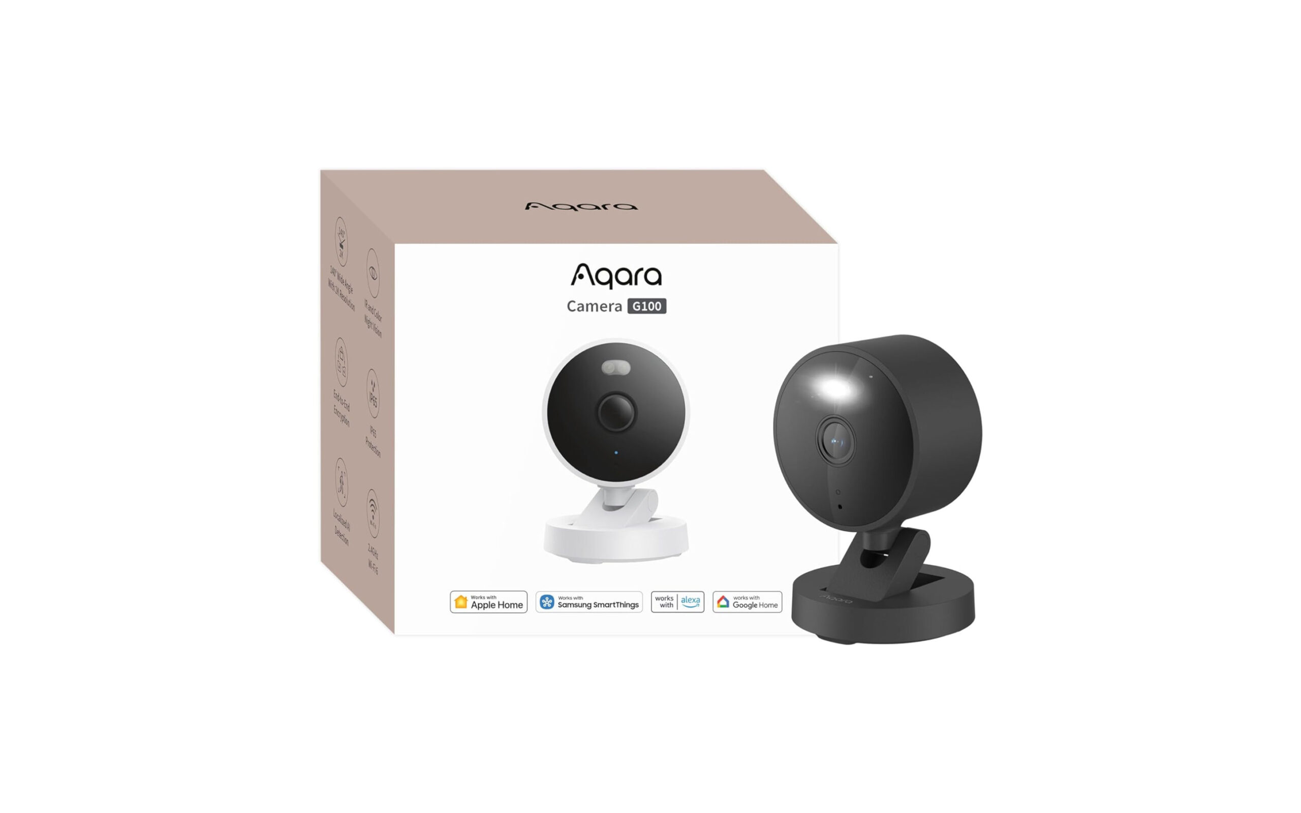 Brandneu! Aqara veröffentlicht die G100 Sicherheitskamera für den Innen- & Außenbereich mit Apple HomeKit Secure Video für 34,99 €