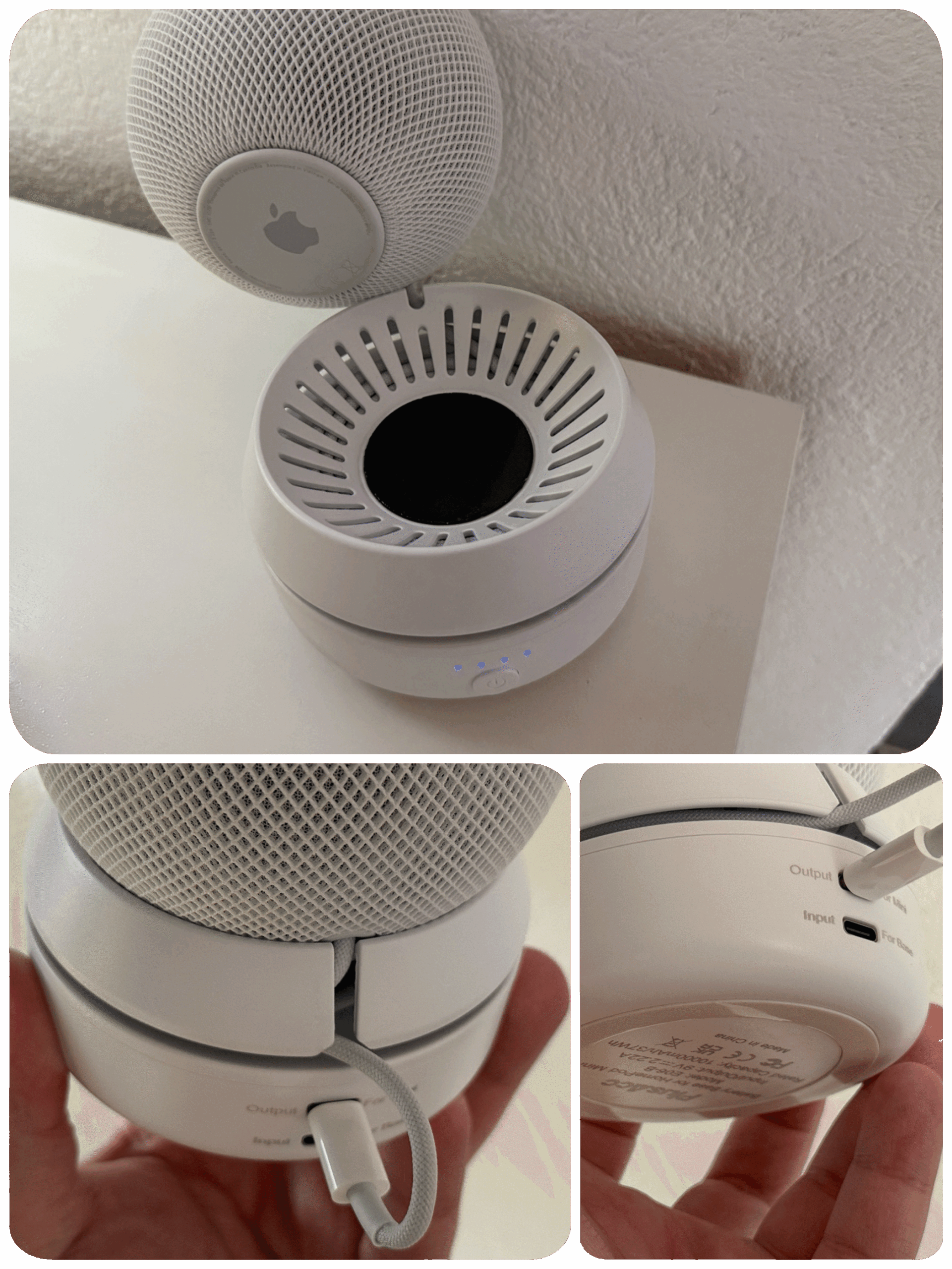 Batteriebetriebene-Station-von-PlusAcc-fuer-den-HomePod-mini-AirPlay-2-im-Akkubetrieb2-scaled Batteriebetriebene Station von PlusAcc für den HomePod mini - AirPlay 2 im Akkubetrieb