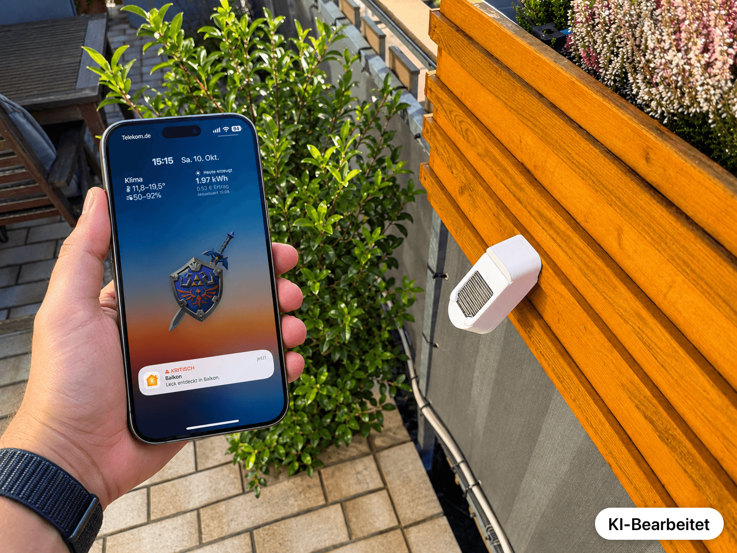 Regensensor Matter over Thread Apple Home IKEA Klippbok