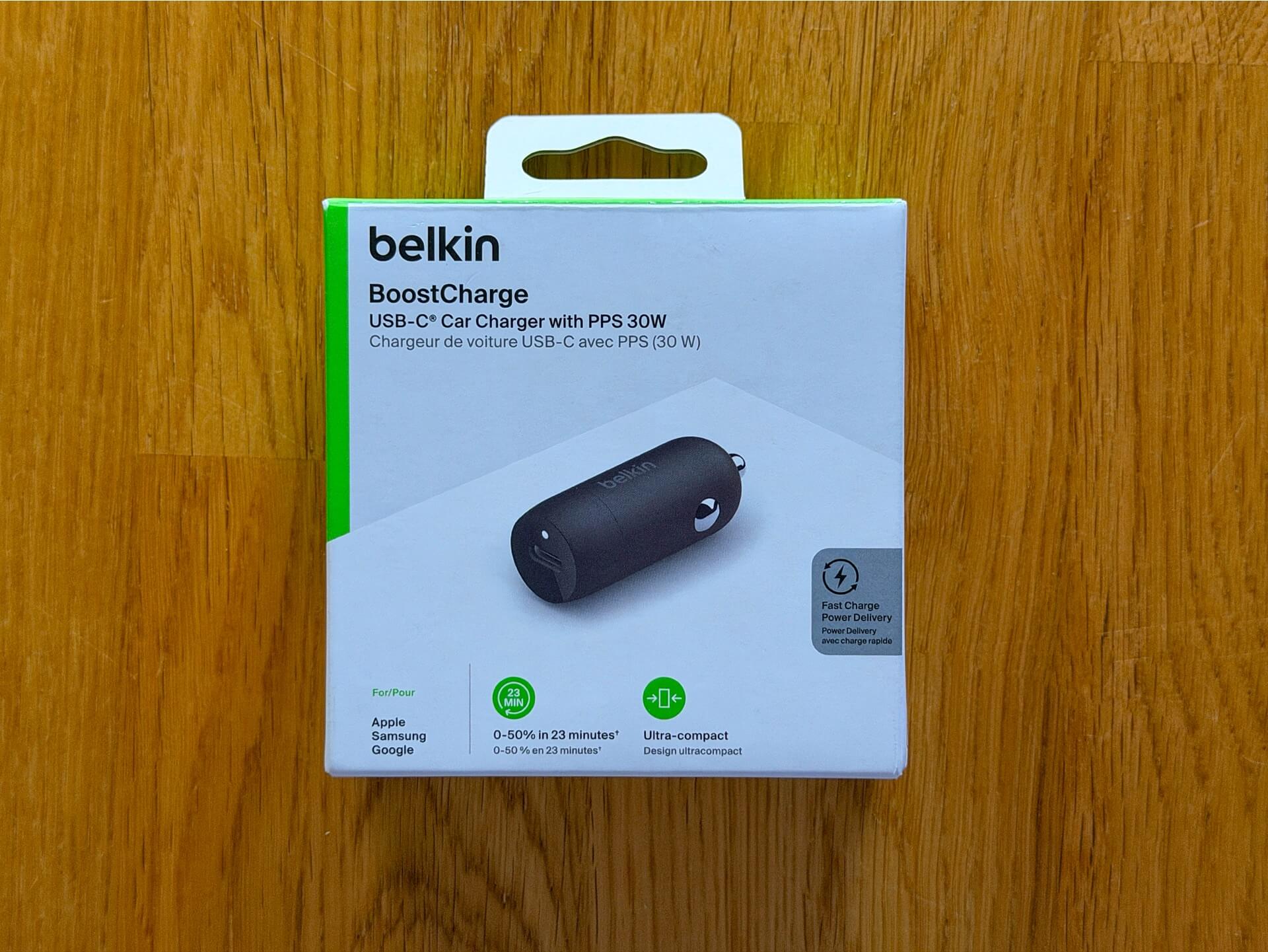 BoostCharge-30-Watt-KFZ-Schnellladegeraet-von-Belkin1 BoostCharge 30-Watt-KFZ-Schnellladegerät von Belkin