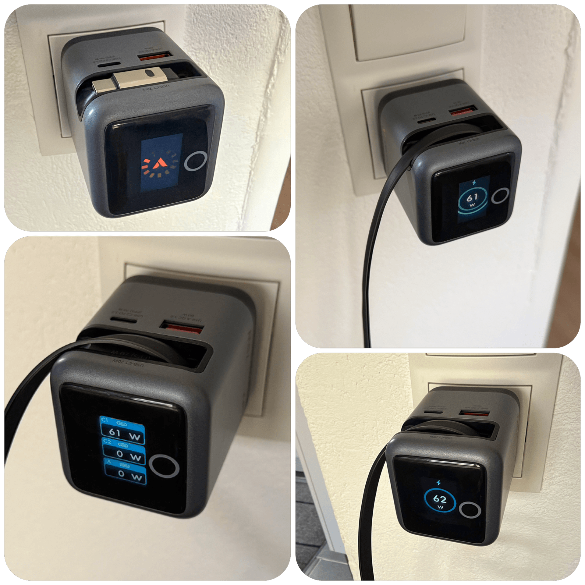 MiniGaNLadegeraet_70W_mit_Display_inkl_ausziehbarem_USBCKabel_von_Verbatim1 Mini-GaN-Ladegerät 70W mit Display inkl. ausziehbarem USB‑C‑Kabel von Verbatim